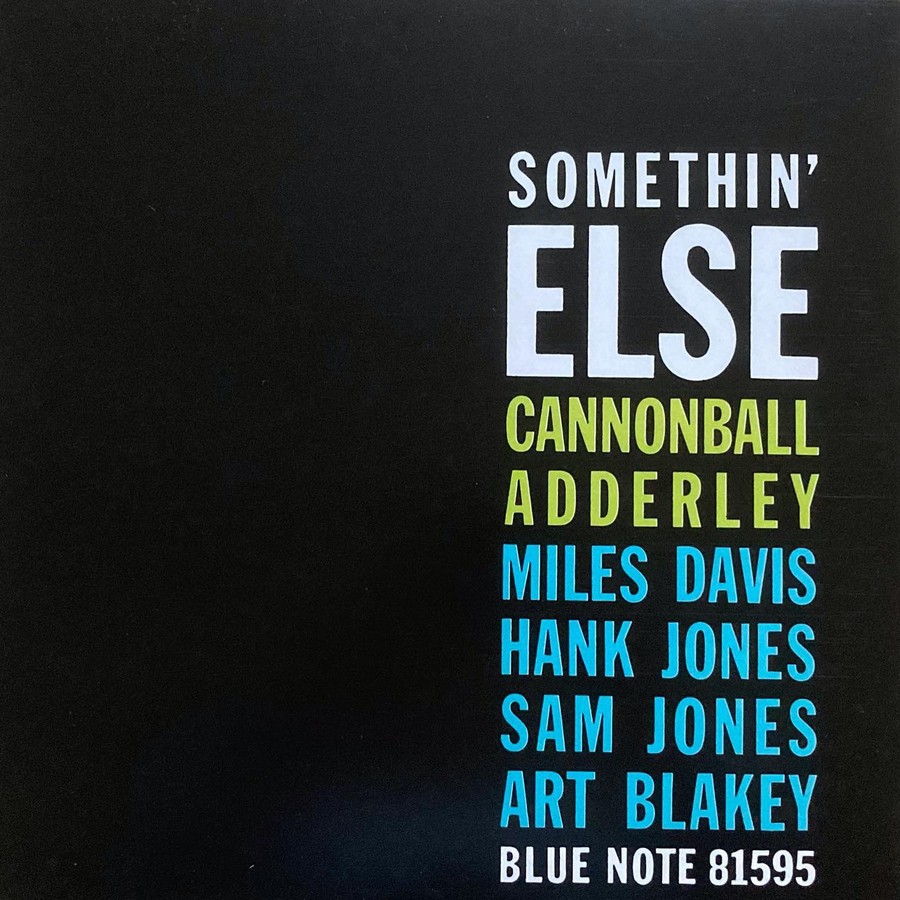 Cannonball Adderley – Somethin' Else, Front-Cover