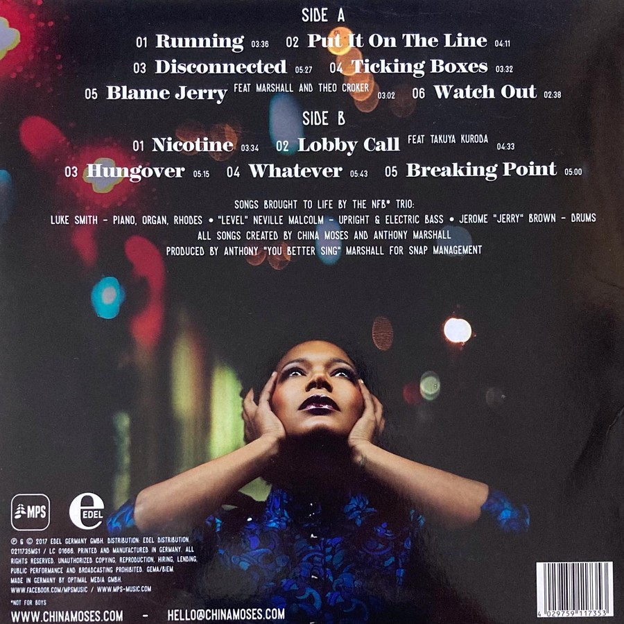 China Moses – Nightintales, Back-Cover